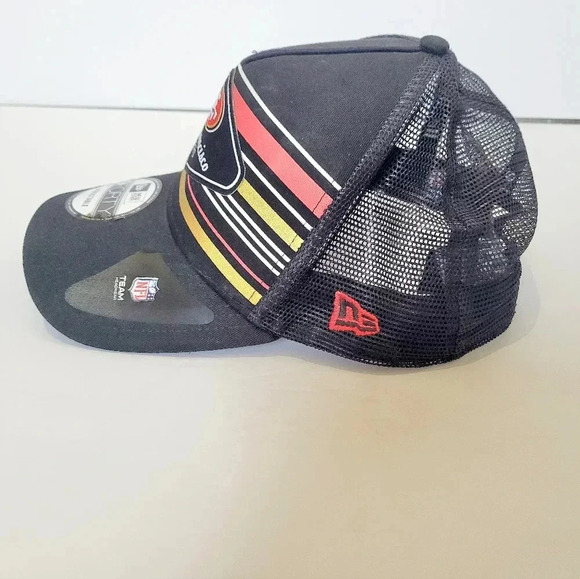San Francisco 49ers New Era 9FORTY Adjustable Snapback Hat cap NFL 100% cotton - Picture 3 of 9